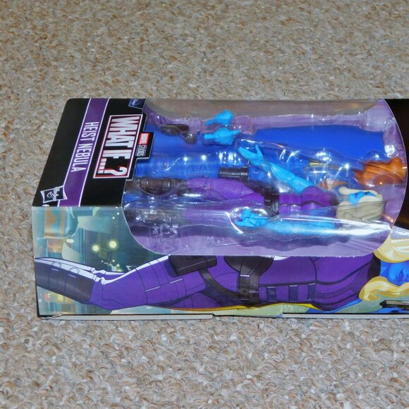 2021 Hasbro Marvel Legends 6" What If? Heist Nebula MIB New BAF The Watcher - Picture 7 of 12